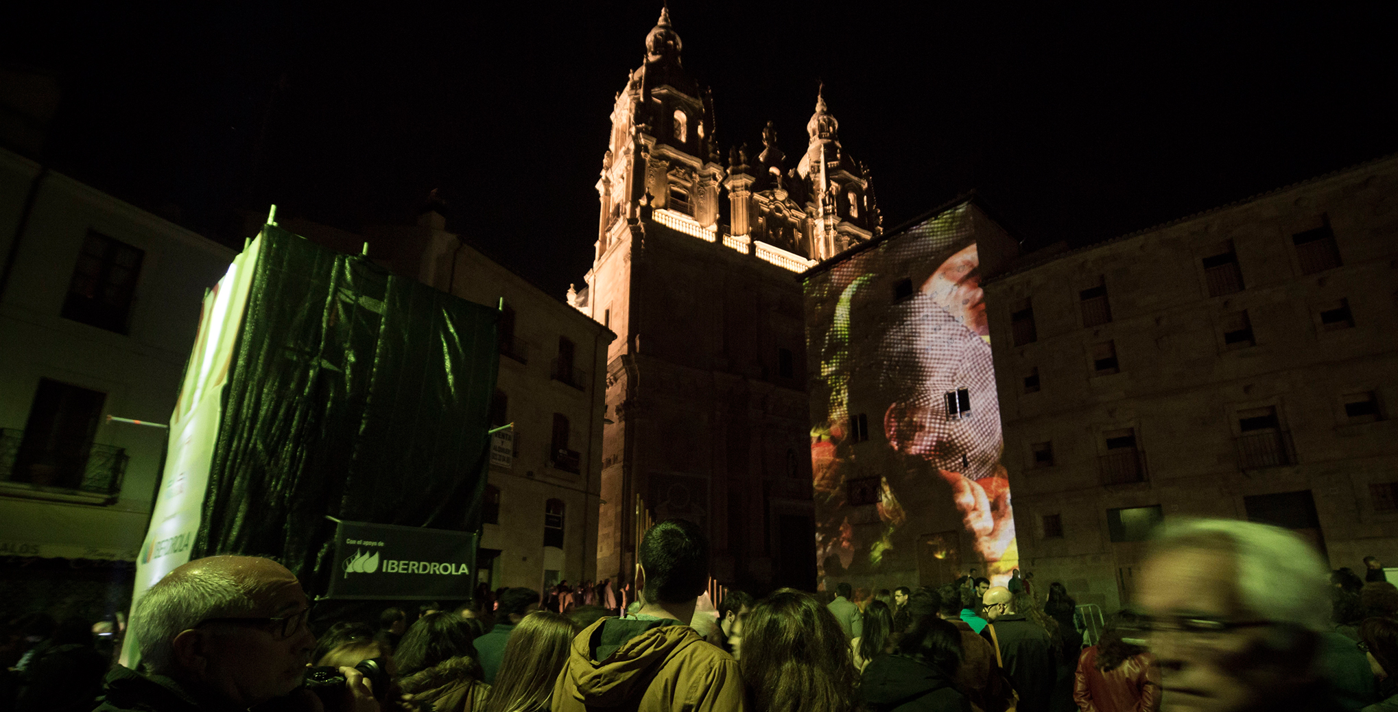 El Festival de Luz y Vanguardias incorpora el talento de los jóvenes creadores de las dos universidades salmantinas  