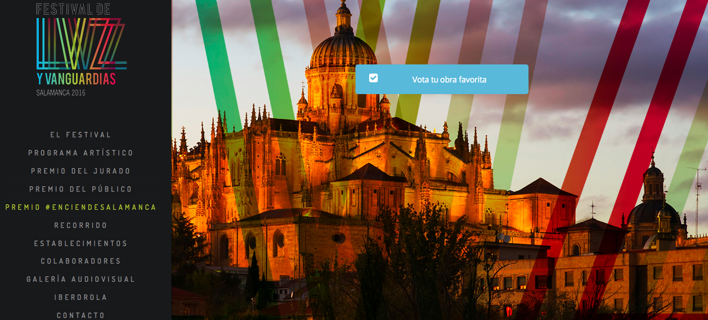 La primera edición del Festival de Luz y Vanguardias se celebra en Salamanca del 16 al 19 de junio