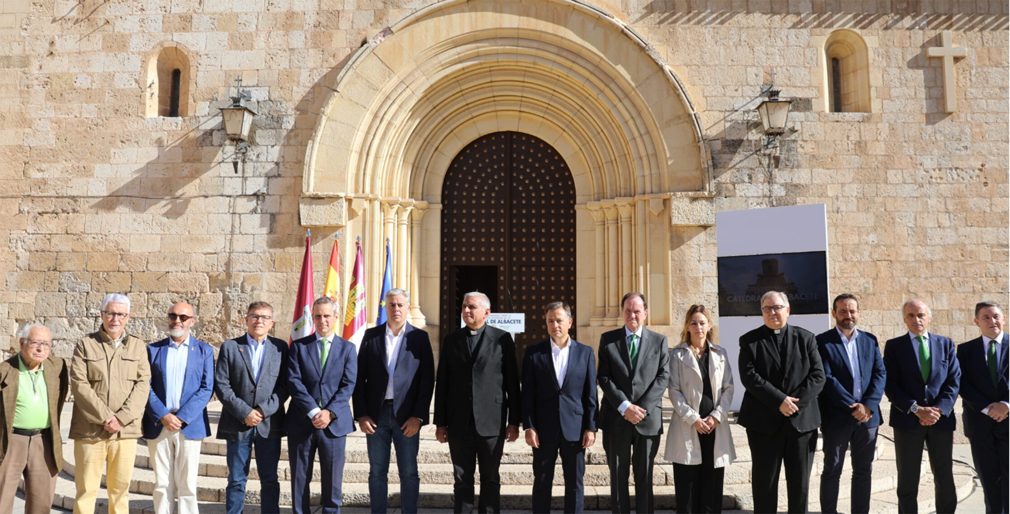 La Catedral de San Juan Bautista de Albacete contará con nueva iluminación ornamental exterior gracias a la Fundación Iberdrola España