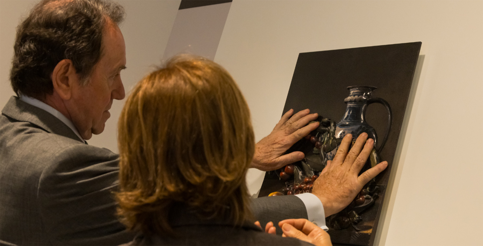 ‘Arte  para Tocar’, programa de accesibilidad visual, una colaboración entre el Museo de Bellas Artes de Bilbao y la Fundación Iberdrola España