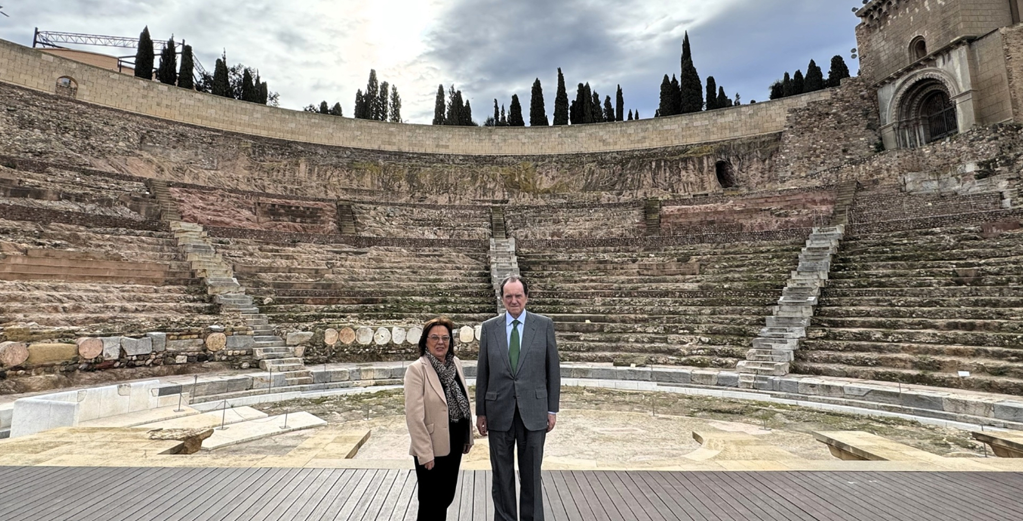 La Fundación Iberdrola España renueva su compromiso con la Fundación Teatro Romano de Cartagena