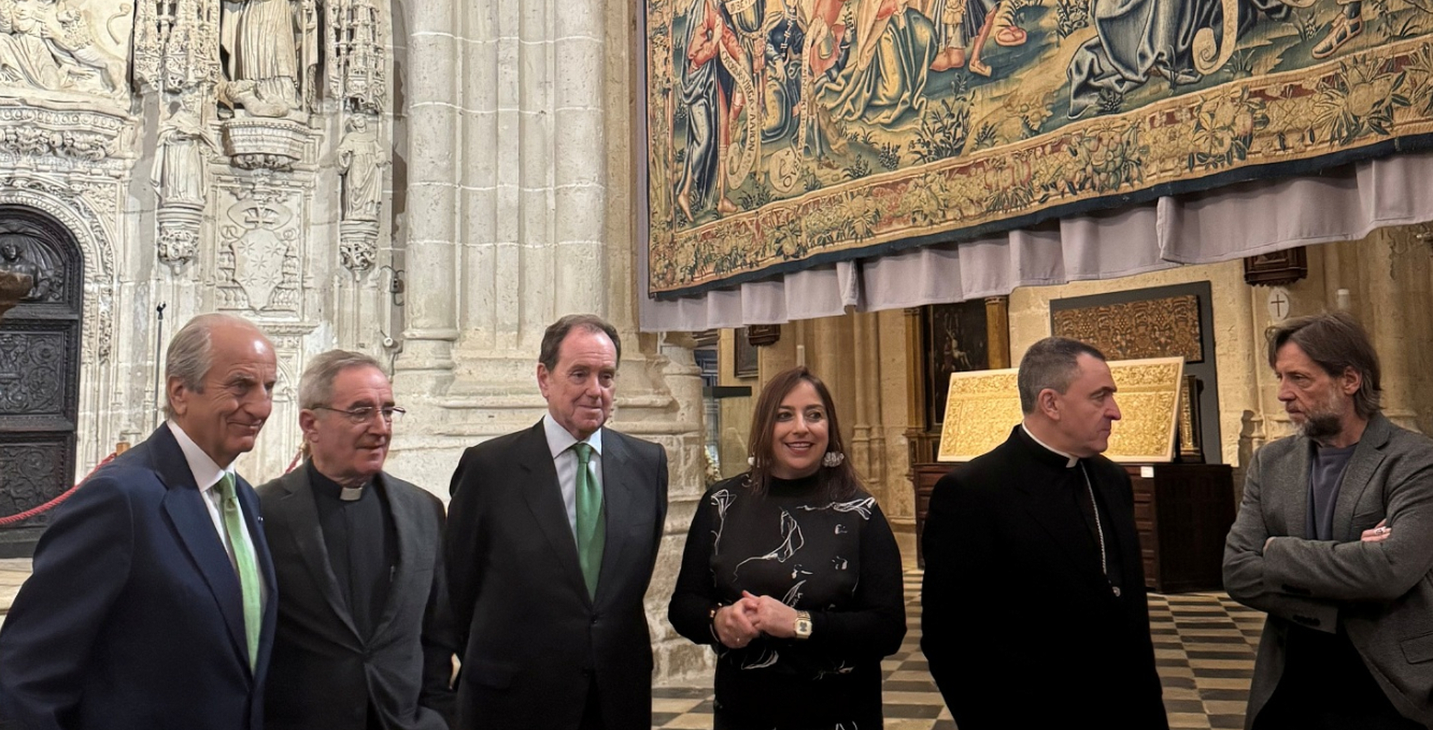 La Catedral de Palencia estrenará iluminación exterior gracias a un convenio entre la Fundación Iberdrola España, la Diócesis y el Ayuntamiento